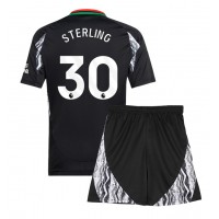 Arsenal Raheem Sterling #30 Fotballklær Bortedraktsett Barn 2024-25 Kortermet (+ korte bukser)